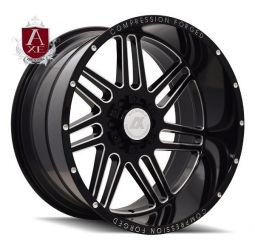 AXE AX3.0 Compression Forged Wheels Gloss Black Milled - 22" 24"