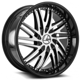 AZARA AZA 509 Wheels - Gloss Black or Chrome - 20" 22" 24"