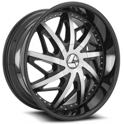 AZARA AZA 510 Wheels - Gloss Black or Chrome - 20" 22" 24"