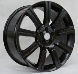 Range Rover Land Rover Super Charged Style Satin Black Sport Wheels - 22"