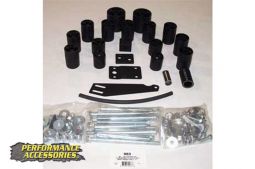 Rough Country - 3" Jeep TJ , '05-'06  Wrangler, Rubicon, Wrangler Unlimited Body Lift Kit - 6 Speed